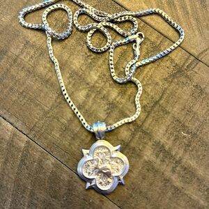 9.25 sterling silver necklace from TraxNYC